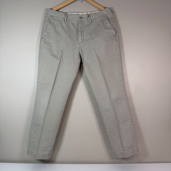 J.Crew Broken-In Urban Slim Fit Chino Pants Khaki Tan Mens 34x30 - Picture 7 of 9